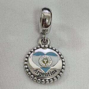 Pandora Argentina Exclusive Charm Pendant, S925 Silver Jewelry